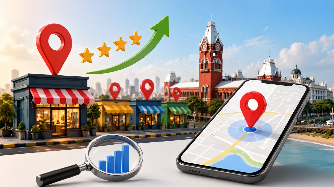 Why Some Chennai Businesses Appear First on Google Maps — And How You Can Too